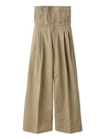 【LILYBROWN×Dickies】ハイウエストチノパンツ