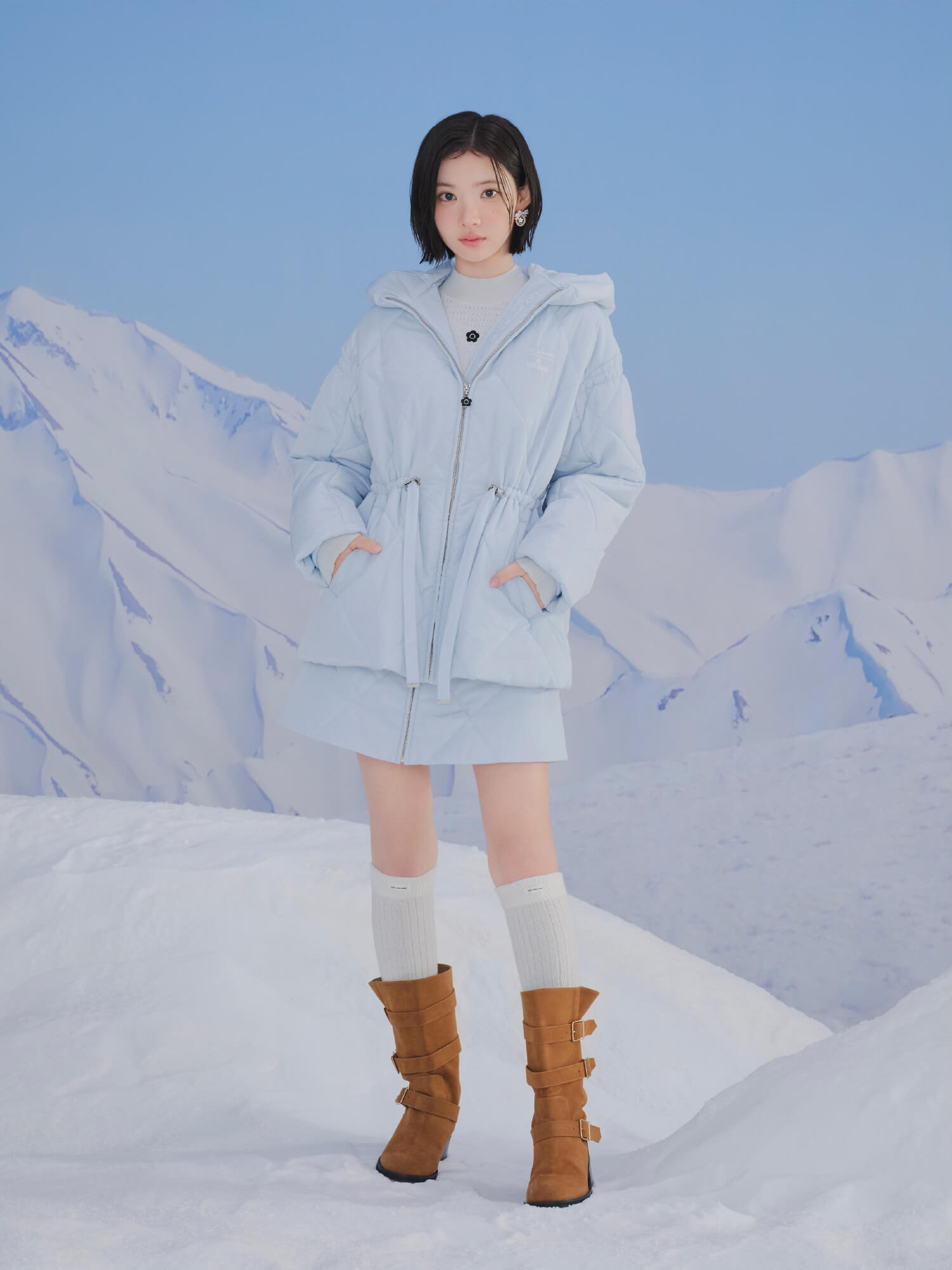 MARY QUANT × LILY BROWN JIWOO着用画像