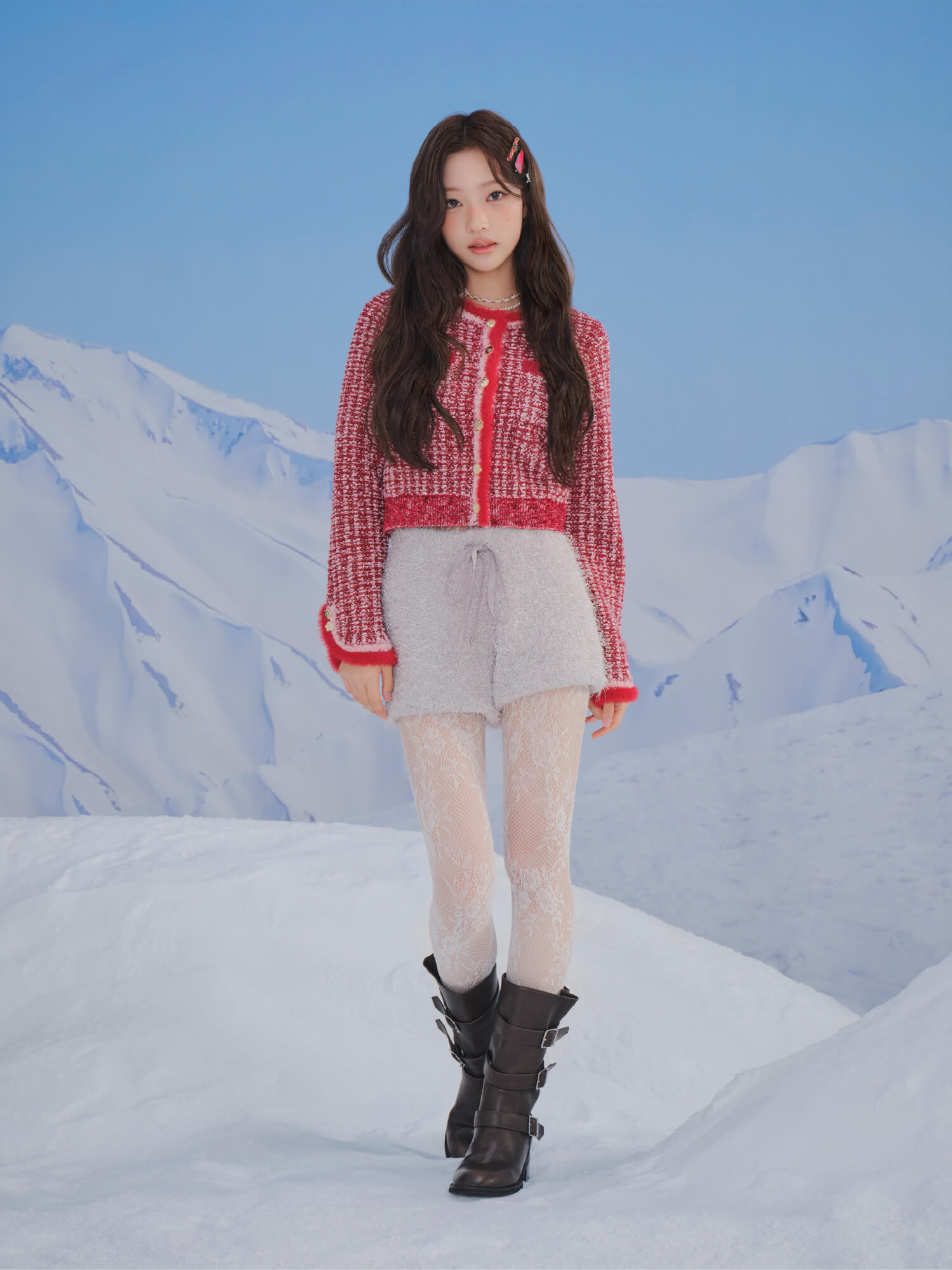 MARY QUANT × LILY BROWN STELLA着用画像