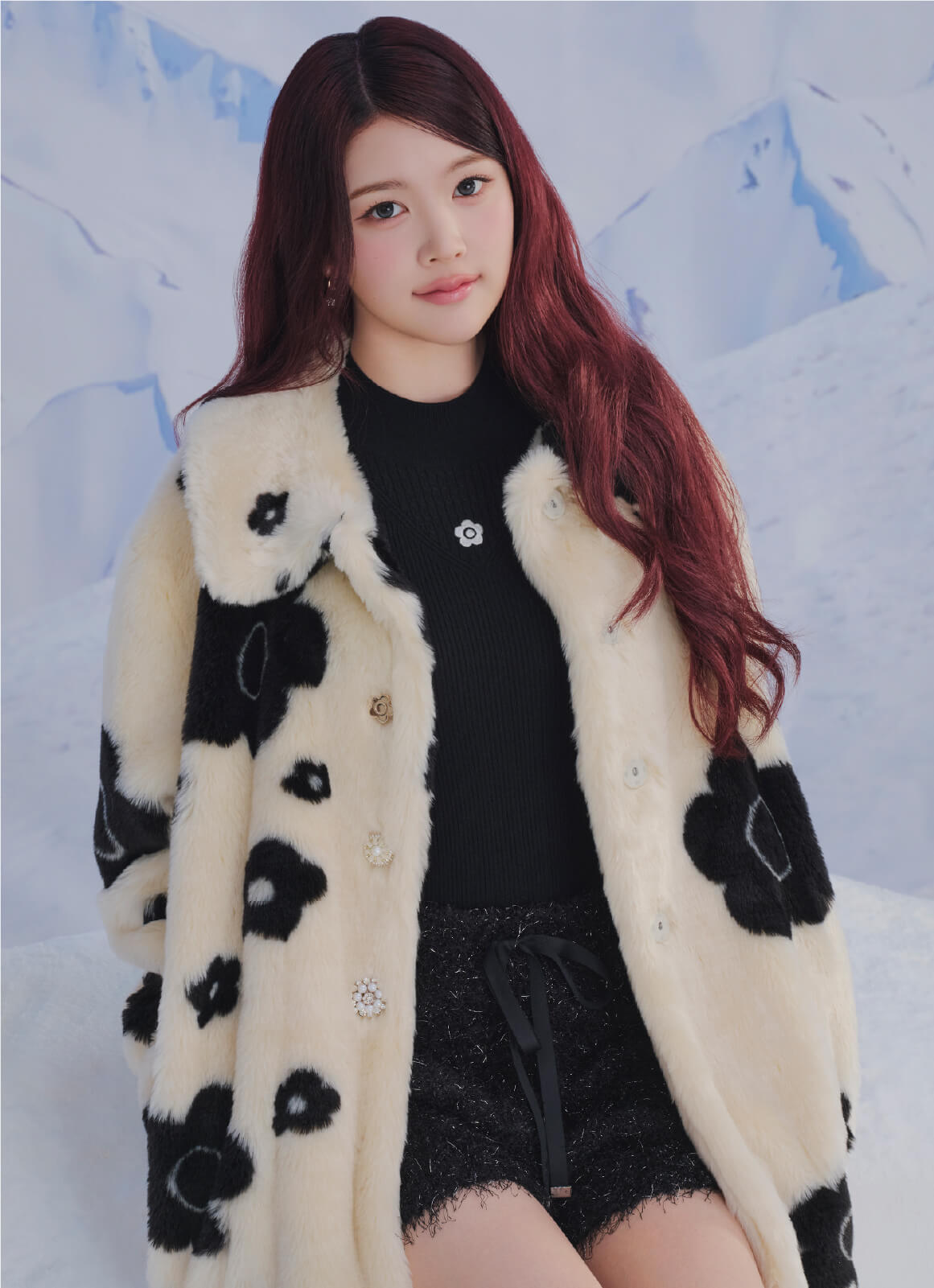 MARY QUANT × LILY BROWN A-NA 着用画像