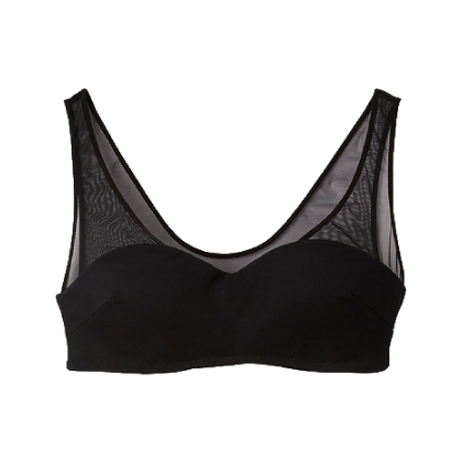 ハーフトップブラ BLK