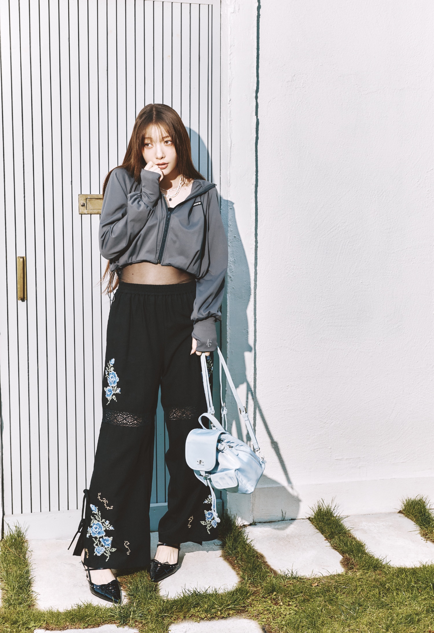 同コーディネートの別ショット