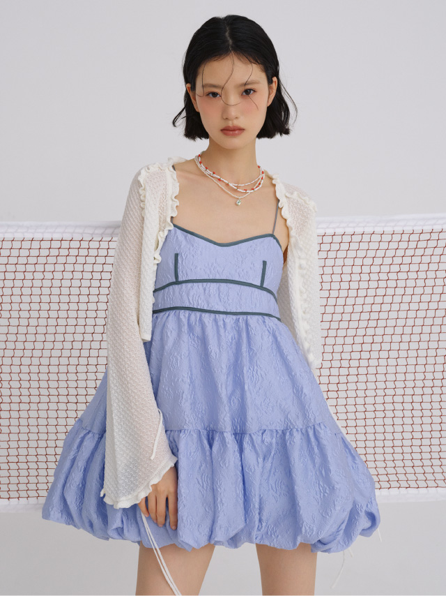 シアージャガード　ミニワンピース着用画像