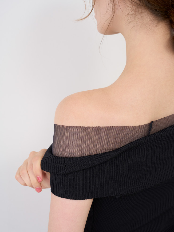 シアーファンデブラトップス ブラック