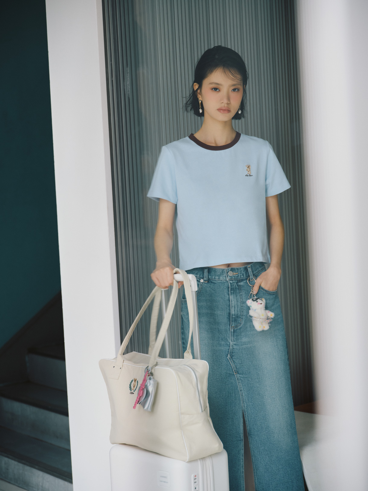 同コーディネートの別ショット