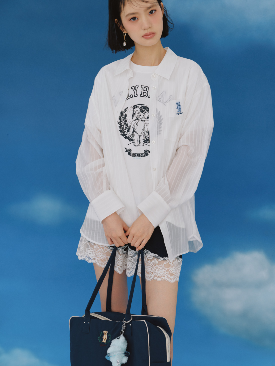 同コーディネートの別ショット