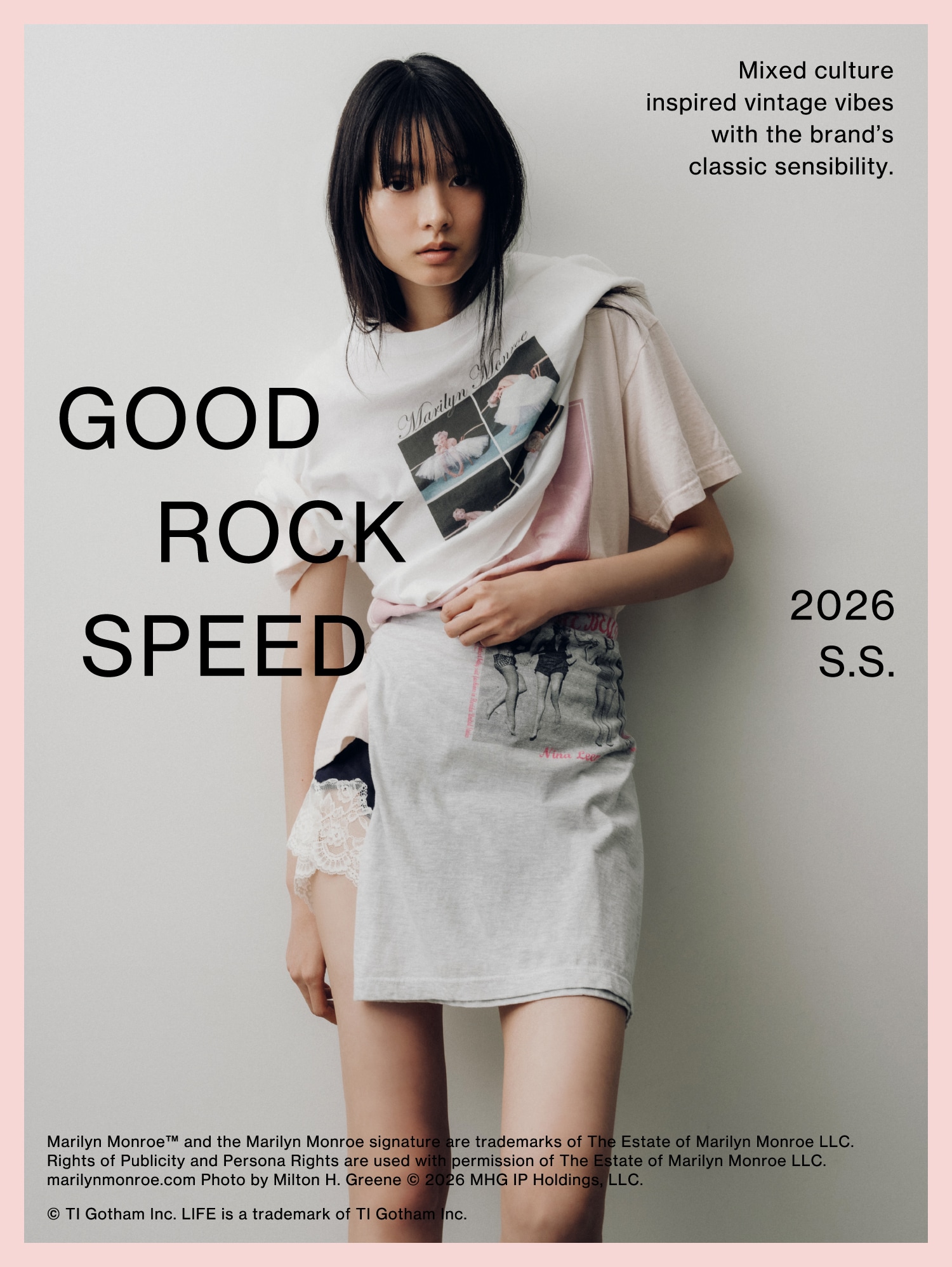 LILY BROWN GOOD ROCK SPEED 2026 S.S.のメインビジュアル　商品一覧に遷移