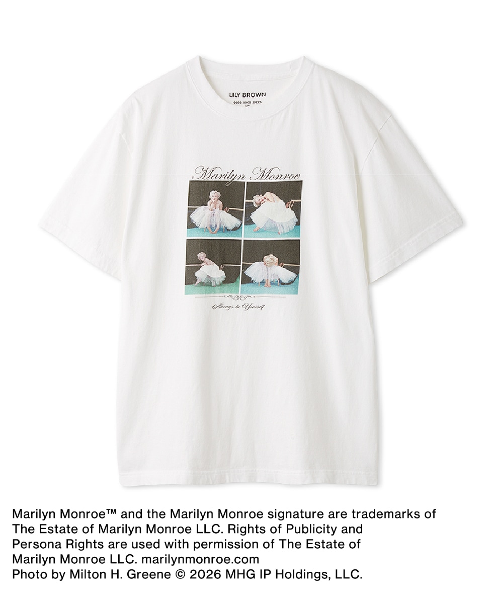  【LILY BROWN×GOOD ROCK SPEED×Marilyn Monroe】 （Tシャツ）