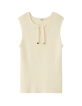 ribbon knit tops