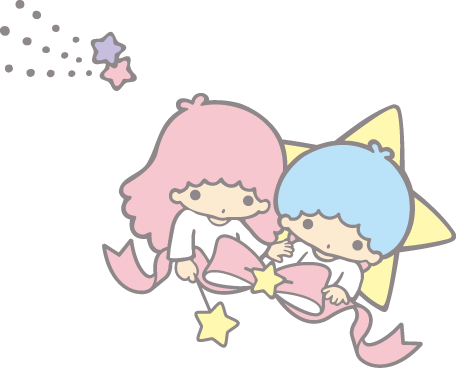 リトルツインスターズのイラスト